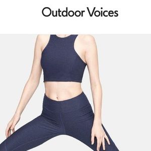 Outdoor Voices Athena Top - Navy XS